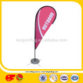 HOT SALE! Polyester hot sale double sides or single side teardrop flags with printing banner